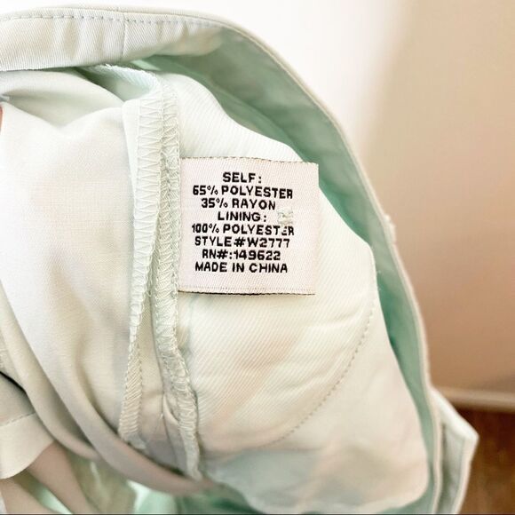 Walter Baker Kate Pant Mint Green Trouser Slim 8 - Picture 10 of 10